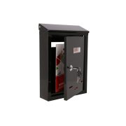 Cutie poștală BASIC negru 290x200x60mm
