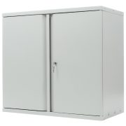 Dulap metalic Kronberg IVT Office1 cu 2 usi si inchidere cheie 830x915x458 mm