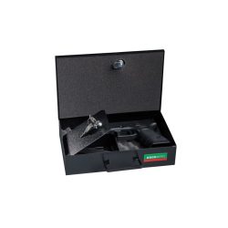 Caseta pistol Kronberg® GunCase cu sina 60x280x180mm negru	