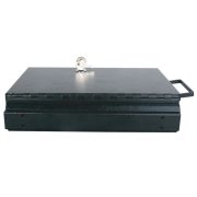 Caseta pistol Kronberg® GunCase cu sina 60x285x185mm negru	