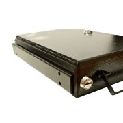 Caseta pistol Kronberg® GunCase cu sina 60x285x185mm negru	