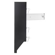 Cutie postala Glory SLIDE4 Argintiu/ Negru 650x400x145 mm 5,8 kg