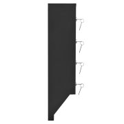 Cutie postala Glory SLIDE4 Argintiu/ Negru 650x400x145 mm 5,8 kg