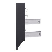 Cutie postala Glory SLIDE 5 Argintiu/ Negru  720x400x145 mm 6,6 kg