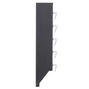 Cutie postala Glory SLIDE 5 Argintiu/ Negru  720x400x145 mm 6,6 kg