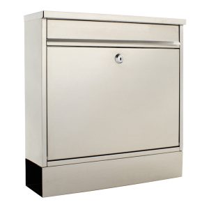 Cutie postala Hochhaus II cu suport ziare inox