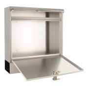 Cutie postala Hochhaus II cu suport ziare inox