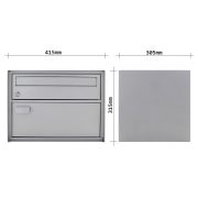 Cutie postala Rottner Enzian argintie