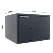 Seif certificat antiefractie Rottner® POWERSAFE300 cheie 300x445x400 mm EN14450/S2