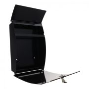 Cutie postala Harrow negru 