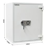 Seif antifoc si antiefractie Rottner Diamant PO80 Fire EN2 Premium inchidere electronica