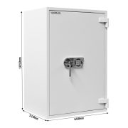 Seif antifoc si antiefractie Rottner Diamant PO100 Fire EN2 Premium inchidere electronica