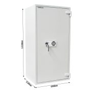 Seif antifoc si antiefractie Rottner Diamant Super Fire DO130 EN3 inchidere electronica