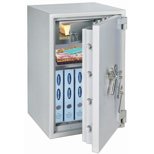 Seif antifoc antiefractie Rottner Projekt Fire Premium 55 EN4 inchidere cheie