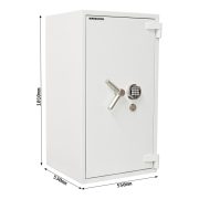 Seif antifoc antiefractie Rottner Projekt Fire Premium 100 EN4 inchidere electronica