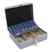 Caseta bani Home Star Cash Euro 1 Argintie