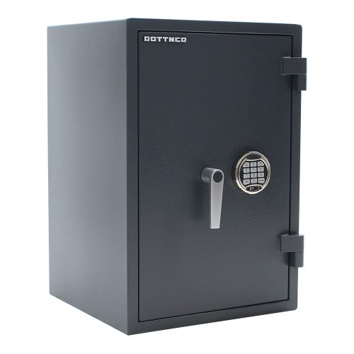 Seif antifoc si antiefractie Rottner Atlas Fire 65 EN1 inchidere electornica PS650 antracit