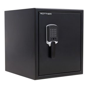 Seif Antifoc Rottner Fire Data 60 Încuietoare Electronică Negru