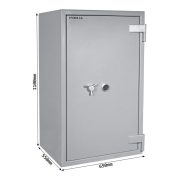 Seif certificat EN3 Rottner Pearl 110 inchidere cheie