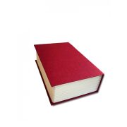 Casetă tip carte de valori  MINI Booksafe rosu