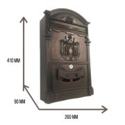Cutie poștală RUSTICA antique